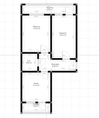 Продам двухкомнатную (2-комн.) квартиру, Баксанское ш, 1кД, Чегем г