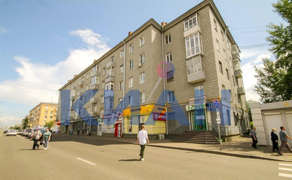 Продам двухкомнатную (2-комн.) квартиру, им.газеты Красноярский рабочий пр-кт, 79, Красноярск г