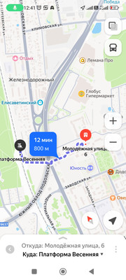 Продам однокомнатную (1-комн.) квартиру, Молодежная ул, 6, Подольской машинно-испытательной станции п