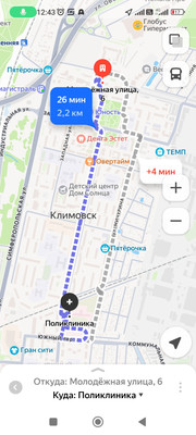 Продам однокомнатную (1-комн.) квартиру, Молодежная ул, 6, Подольской машинно-испытательной станции п