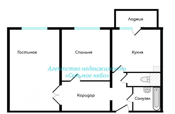 Продам двухкомнатную (2-комн.) квартиру, Кашёнкин Луг ул, 8к1, Москва г