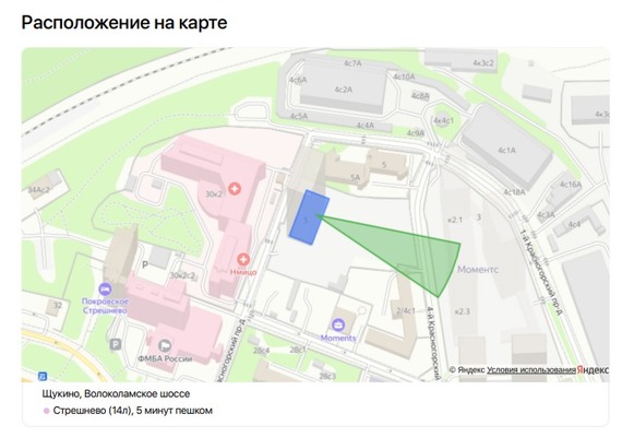 Продам однокомнатную (1-комн.) квартиру (долевое), 3-й Красногорский проезд, 1, Москва г