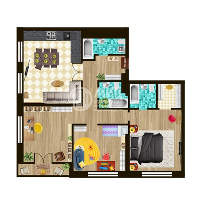 Продам трехкомнатную (3-комн.) квартиру, Фестивальная ул, 15к6, Москва г
