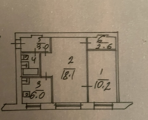 Продам двухкомнатную (2-комн.) квартиру, Льва Толстого ул, 6А, Люберцы г