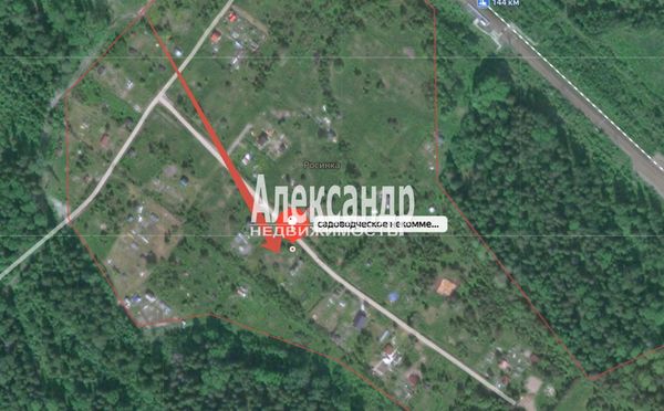 Продам участок 8 соток, СНТ, поселок Росинка, Росинка снт, 20 км от города