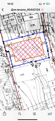 Продам участок 5,25 соток, ИЖС, 1-я Верхняя ул, Казань г, 0 км от города