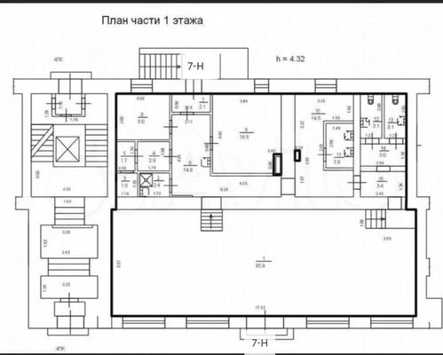 Продам торговое помещение 176 м2, Большой В.О. пр-кт, 89, Санкт-Петербург г