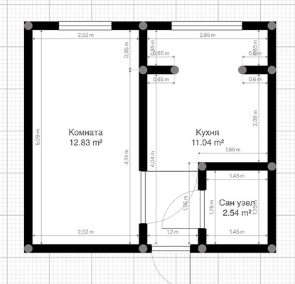 Продам однокомнатную (1-комн.) квартиру, Ю.А.Гагарина ул, 18к2, Нальчик г