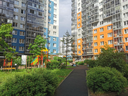 Продам однокомнатную (1-комн.) квартиру, Скандинавский проезд, 4к1, Мурино п