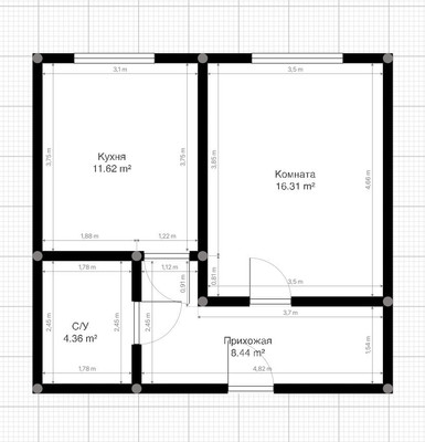 Продам однокомнатную (1-комн.) квартиру, Тлостанова ул, 32, Нальчик г