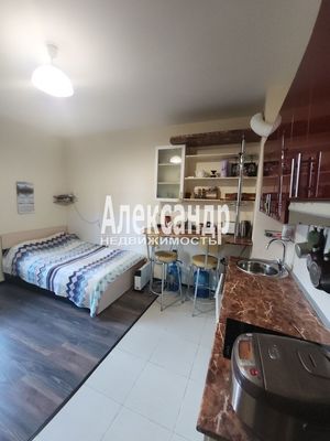 Продам однокомнатную (1-комн.) квартиру, Менделеева б-р, д. 9 корп. 2, Мурино п