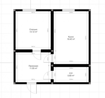 Продам однокомнатную (1-комн.) квартиру, Атажукина ул, 11к1, Нальчик г
