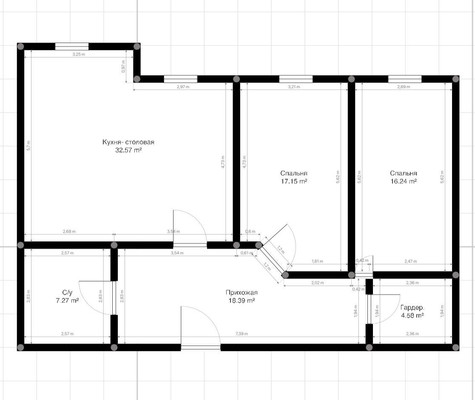 Продам двухкомнатную (2-комн.) квартиру, Ленина пр-кт, 1к, Нальчик г