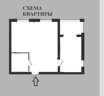Продам двухкомнатную (2-комн.) квартиру, Васильковая ул, 8, Малое Васильково п