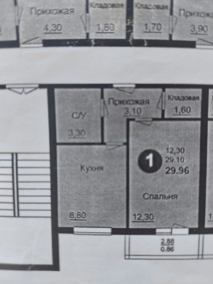 Продам однокомнатную (1-комн.) квартиру, Пригородная ул, 6/3, Краснодар г