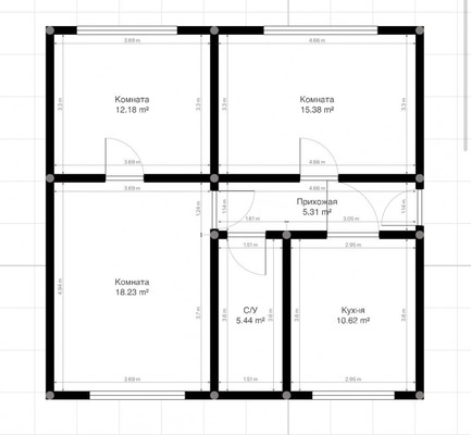 Продам трехкомнатную (3-комн.) квартиру, Ватутина ул, 20, Нальчик г