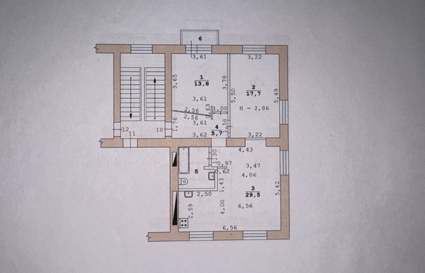 Продам трехкомнатную (3-комн.) квартиру, 8 Марта ул, 97, Екатеринбург г