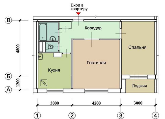 Продам двухкомнатную (2-комн.) квартиру, Горького ул, 14б, Королев г