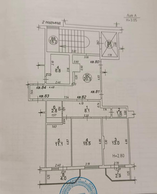 Продам двухкомнатную (2-комн.) квартиру, Спасский пер, 16, Анапа г