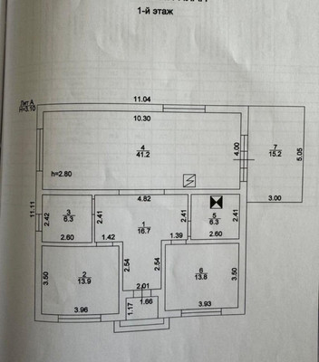 Продам двухкомнатную (2-комн.) квартиру, Бестужевская ул, 11, Российский п