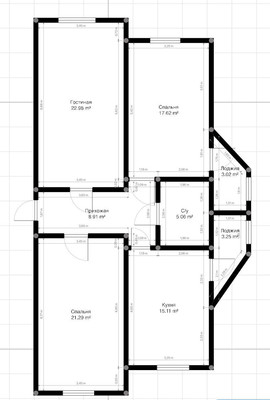 Продам трехкомнатную (3-комн.) квартиру, Атажукина ул, 2а, Нальчик г