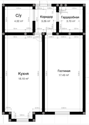 Продам однокомнатную (1-комн.) квартиру, Чернышевского ул, 197, Нальчик г