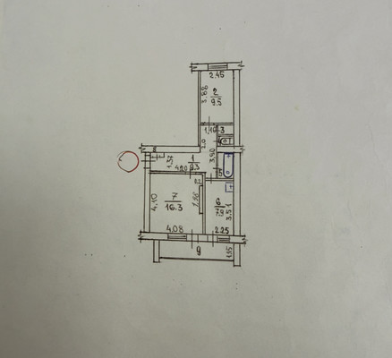 Продам двухкомнатную (2-комн.) квартиру, 50а, Кленовка с