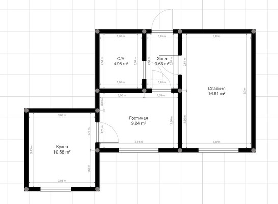 Продам двухкомнатную (2-комн.) квартиру, Шарданова ул, 48к2, Нальчик г