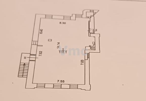 Сдам коммерческое помещение 120 м2, Скатертный пер, 11, Москва г