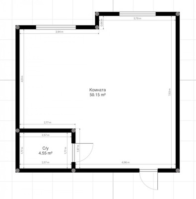 Продам однокомнатную (1-комн.) квартиру, им. Сижажева М.В. ул, 10, Чегем г