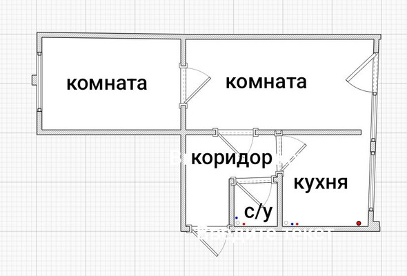 Продам двухкомнатную (2-комн.) квартиру, 50 лет СССР ул, 5, Волгодонск г