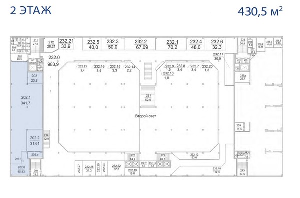 Сдам коммерческое помещение 430 м2, Сибирский Тракт ул, 34к1, Казань г