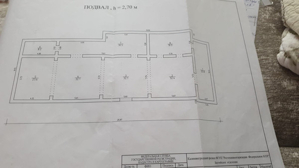 Продам торговое помещение 667,1 м2, Садовая ул, 10а, Балтийск г