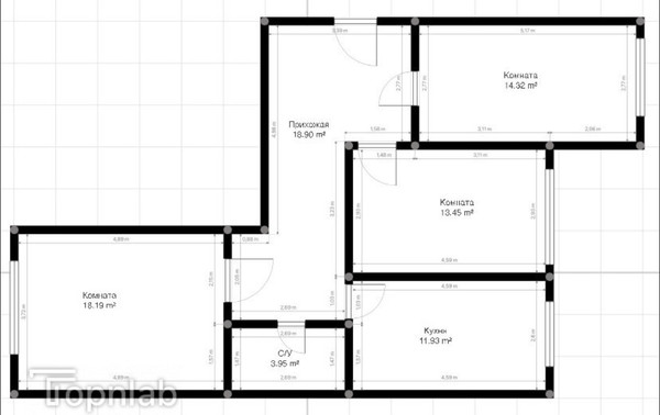 Продам трехкомнатную (3-комн.) квартиру, Московская ул, 14, Нальчик г