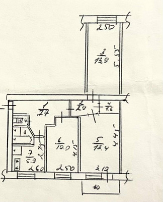 Продам трехкомнатную (3-комн.) квартиру, им. Матэ Залки ул, 1, Симферополь г
