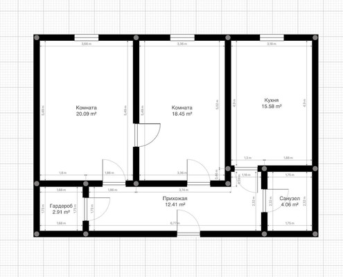 Продам двухкомнатную (2-комн.) квартиру, Атажукина ул, 151, Нальчик г