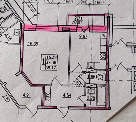 Продам однокомнатную (1-комн.) квартиру, Славы пр-кт, 52Ак1, Санкт-Петербург г