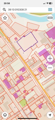 Продам землю для коммерческого использования 57,9 соток, Садоводство, Ленина ул, 5Б, Черняховск г