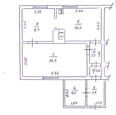 Продам дом, Октябрьская ул, 6, Луусалми п, 0 км от города