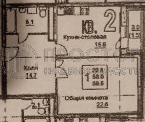 Продам двухкомнатную (2-комн.) квартиру, Успенская ул, 11, Красногорск г