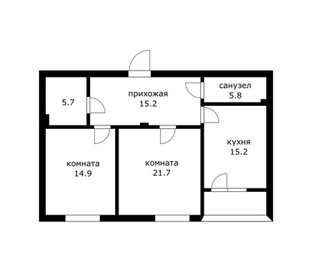 Продам трехкомнатную (3-комн.) квартиру, 3-е почтовое отделение ул, 55, Люберцы г