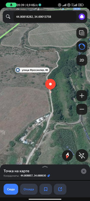 Продам участок 15 соток, ИЖС, Фросинлер ул, 46, Приветное с, 0 км от города