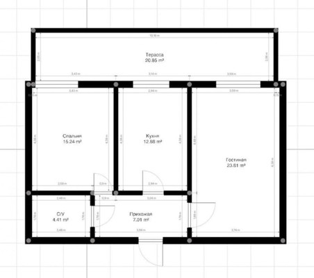Продам двухкомнатную (2-комн.) квартиру, Гоголя ул, 39, Нальчик г