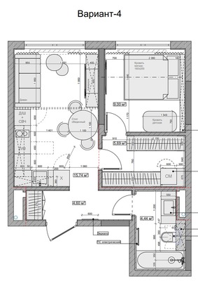 Продам двухкомнатную (2-комн.) квартиру, Крузенштерна ул, 9, Москва г
