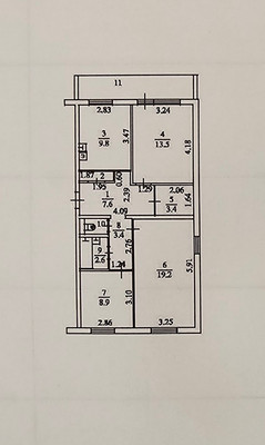 Продам трехкомнатную (3-комн.) квартиру, Ленинградская ул, 4, Костомукша г