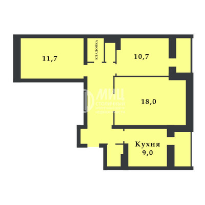 Продам трехкомнатную (3-комн.) квартиру, Каменка ул, 2014, Зеленоград г