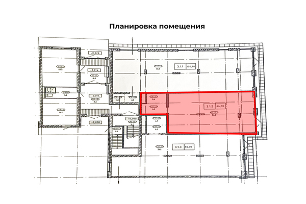 Сдам торговое помещение 64,7 м2, Абрикосовая ул, 58, Екатеринбург г