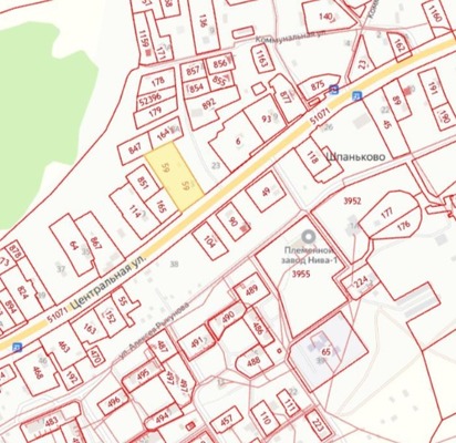 Продам торговое помещение 43 м2, Центральная ул, 25, Шпаньково д