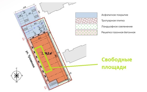 Сдам торговое помещение 50 м2, Травяная ул, 18, Выборг г