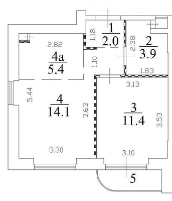 Продам однокомнатную (1-комн.) квартиру, Академика Королева ул, 21, Москва г